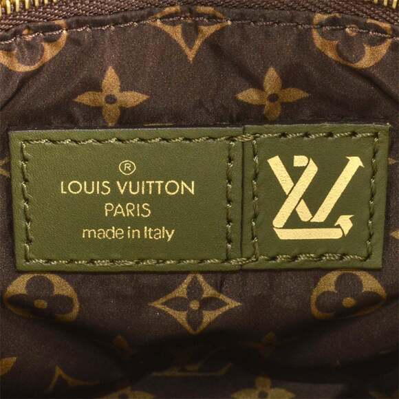 Louis Vuitton LV Pillow Speedy Bandoulière 25 Handbag Nylon M59009 Khaki - Picture 6 of 7